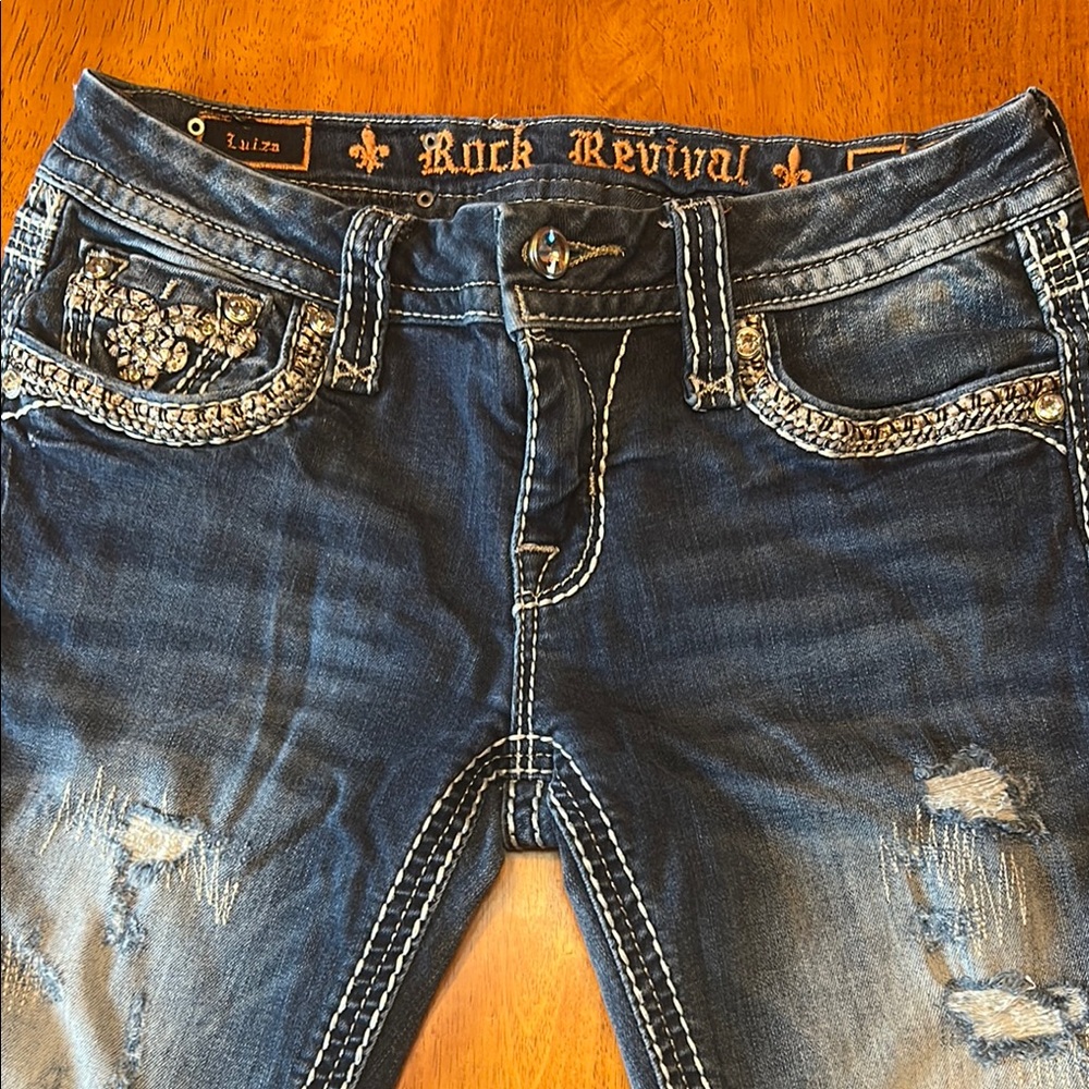 Rock Revival Women's Embellished Denim Jeans